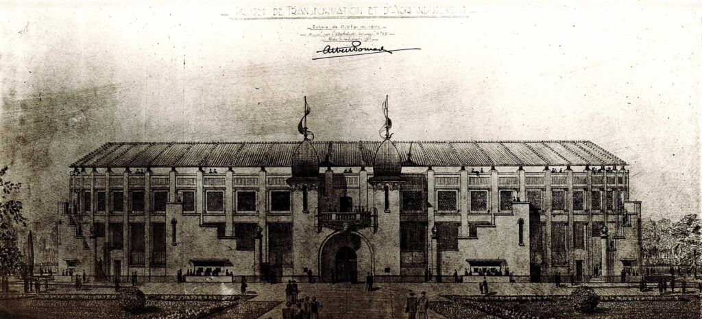 Les arènes de Dax après l’agrandissement