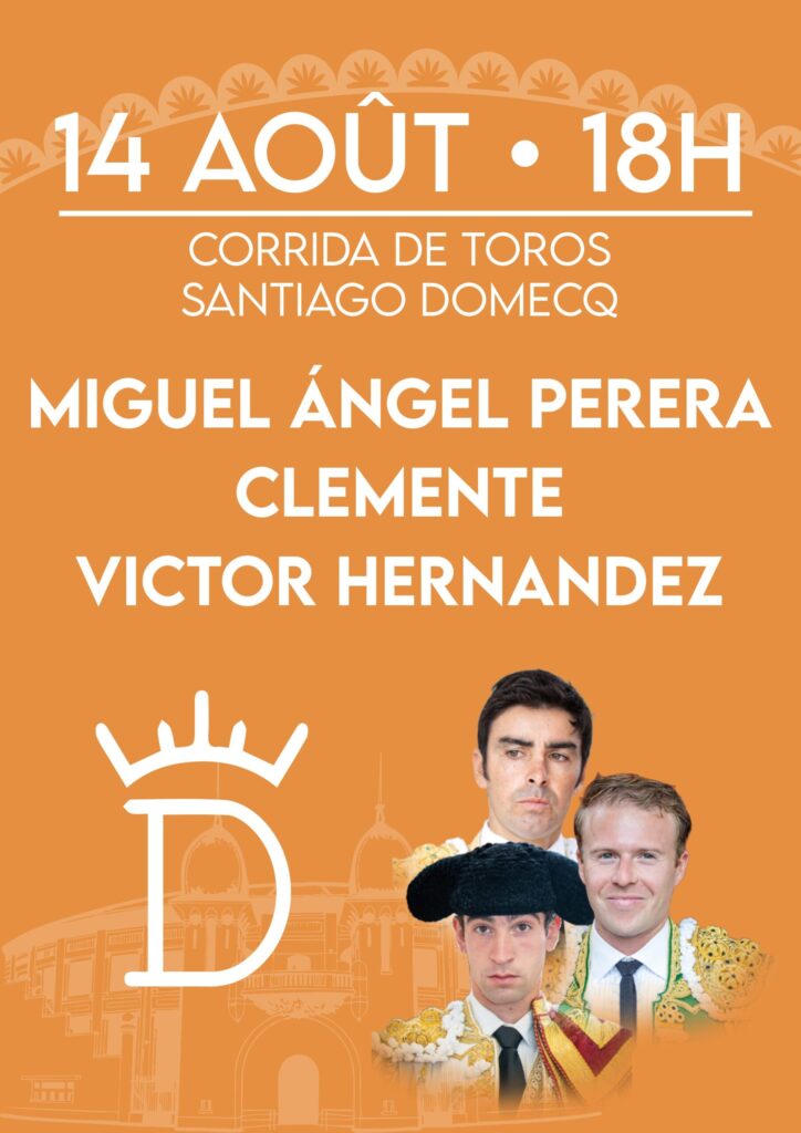 Affiche de Corrida de Santiago Domecq